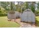 Storage shed and car port in backyard at 4700 Cascade Sw Rd, Atlanta, GA 30331