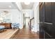 Elegant entryway with hardwood floors, arched doorways, and stylish decor at 1486 Brooklyn Nw Ave, Atlanta, GA 30309