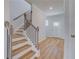 Entryway boasts a staircase and modern finishes at 266 Tulip Dr, Covington, GA 30016