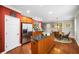 Kitchen features stainless steel appliances, hardwood floors, and breakfast area at 3857 Felton Hill Sw Rd # 9, Smyrna, GA 30082
