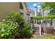 Multi-level deck and landscaped backyard with mature trees offering plenty of shade at 4566 Fountain Ne Dr, Marietta, GA 30067