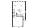 Floor plan showcasing the first floor with garage, kitchen, dining, and living rooms at 7630 Volion Pkwy, Fairburn, GA 30213