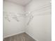 Walk-in closet with wire shelving to maximize space and provide ample storage at 853 Bentley Drive Dr, Fairburn, GA 30213