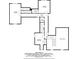Detailed floor plan showcasing the layout of the house, with room dimensions and square footage at 255 Henson Way, Canton, GA 30115