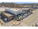 Aerial view of a commercial area, highlighting various businesses and convenient street-side parking at 4178 Castle Pines Ct, Tucker, GA 30084