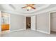 Bright bedroom featuring an ensuite bathroom, large closet and stair access at 2252 Limehurst Ne Dr, Atlanta, GA 30319