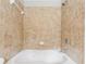 Close-up of a bathtub and shower combo with tiled walls at 2252 Limehurst Ne Dr, Atlanta, GA 30319