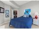 Comfortable bedroom with a large closet and minimalist decorations at 400 W Peachtree Nw St # 3611, Atlanta, GA 30308