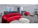 Comfortable lounge area with stylish furniture and a popcorn machine for residents at 400 W Peachtree Nw St # 3611, Atlanta, GA 30308