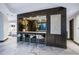 Stylish resident lounge featuring a bar area, comfortable seating, and modern finishes at 400 W Peachtree Nw St # 3611, Atlanta, GA 30308