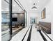 Hallway with marble floors, comfortable seating, and contemporary lighting at 325 E Paces Ferry Rd # 2003, Atlanta, GA 30305