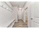 Mudroom featuring a built-in bench with coat hooks and storage cubbies at 101 Wins Walk, Cartersville, GA 30121