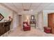 Cozy room with wet bar, seating, and neutral decor at 1292 Green Turf Dr, Snellville, GA 30078