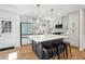 Well-lit kitchen boasts modern appliances, island with seating, and ample cabinet space at 2139 Cedarbrook Court South East, Atlanta, GA 30316