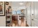 Elegant hallway view showcases modern living space with hardwood floors and stylish decor at 270 17Th Nw St # 1113, Atlanta, GA 30363