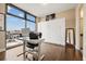 Bright office space with a large window offering an inspiring city view at 270 17Th Nw St # 1113, Atlanta, GA 30363