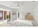 Spacious main bedroom with lots of natural light and a ceiling fan at 49 Willow Gln, Atlanta, GA 30342