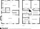 Floor plans of first floor with living area and second floor with primary bedroom and ensuite bath at 174 Crumley St, Atlanta, GA 30312