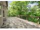 Spacious outdoor deck with scenic views of the lush surrounding landscape at 95 Grogans Lndg, Atlanta, GA 30350