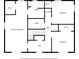 Floor plan of the home, illustrating the layout of the primary bedroom, bedrooms, and walk-in closets at 4205 Mabry Ne Rd, Roswell, GA 30075