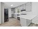 Updated kitchen with modern appliances, sleek cabinetry, and a bright, open layout at 4205 Mabry Ne Rd, Roswell, GA 30075