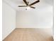 Spacious bedroom featuring neutral carpet and a modern ceiling fan at 4922 Longview Walk, Decatur, GA 30035