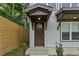 Close-up of the home's entrance, highlighting the modern design and inviting entryway at 101 Fairfield Ct, Atlanta, GA 30314