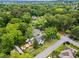 Expansive aerial view of a neighborhood with lush trees and well-maintained homes at 574 Chicasaw Ne Dr, Marietta, GA 30060