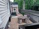 Relaxing backyard patio with stylish seating, garden, and string lights at 574 Chicasaw Ne Dr, Marietta, GA 30060