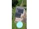 Aerial view showcases home featuring a pool, deck, and solar panels on the roof at 3112 Calumet Nw Cir, Kennesaw, GA 30152