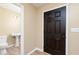 Bathroom featuring a pedestal sink, toilet, and modern fixtures at 3112 Calumet Nw Cir, Kennesaw, GA 30152