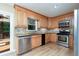 Well-appointed kitchen featuring granite countertops and stainless-steel appliances at 3112 Calumet Nw Cir, Kennesaw, GA 30152
