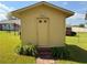 Exterior view of a storage shed on a well-maintained lawn at 871 Malcom Se St, Conyers, GA 30012