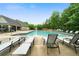 Enjoy the sparkling community pool with comfortable lounge chairs for relaxing and soaking up the sun at 1630 Marsanne Nw Ter # 27, Kennesaw, GA 30152