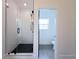 Bathroom showcasing a modern glass shower with a sleek design and minimalist hardware at 1197 Avondale Se Ave, Atlanta, GA 30312