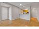 Cozy dining area next to the kitchen, perfect for meals, with modern decor creating an inviting atmosphere at 3338 Peachtree Rd # Apt 403, Atlanta, GA 30326