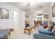 Spacious bonus room with ample seating, neutral carpet and walls, and plenty of natural light at 3472 Honeycomb Se Dr, Conyers, GA 30094
