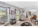 Cozy living room with large windows and bright natural light at 3472 Honeycomb Se Dr, Conyers, GA 30094