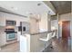 Contemporary kitchen with stainless steel appliances, granite countertops, and a breakfast bar area at 250 Pharr Ne Rd # 1112, Atlanta, GA 30305