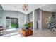 Grand lobby featuring a modern design, high ceilings, stylish lighting, and decorative accents at 250 Pharr Ne Rd # 1112, Atlanta, GA 30305