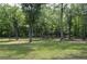 Large, grassy backyard surrounded by mature trees, providing a private and serene setting at 8 Ripplewood Trl, Euharlee, GA 30145