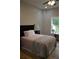 Well-lit bedroom with a cozy bed, hardwood floors, and a window at 8 Ripplewood Trl, Euharlee, GA 30145