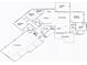 Detailed floor plan of a single-Gathering home, including a 4 car garage at 8 Ripplewood Trl, Euharlee, GA 30145