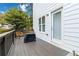 Outdoor deck with seating offers a serene view, complementing the home's exterior at 1405 Attwater Dr, Atlanta, GA 30316