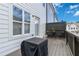 Outdoor wooden deck with view of yard and white house siding at 1405 Attwater Dr, Atlanta, GA 30316