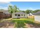 Large backyard featuring well maintained lawn and fence at 1849 Broad Ave, Atlanta, GA 30344