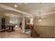 Bonus room features neutral decor, a sitting area, and space for a home office or play area at 2664 Long Pointe, Johns Creek, GA 30076