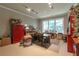 Bright, versatile bonus room space with track lighting, natural light and storage at 2664 Long Pointe, Johns Creek, GA 30076