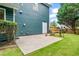 A cozy backyard patio offering a serene retreat, complete with decorative greenery at 1210 Magnolia Park Cir, Cumming, GA 30040