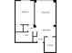 Condo floor plan at 1280 W Peachtree Nw St # 3602, Atlanta, GA 30309